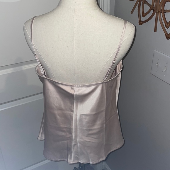 A creamy blush colored silk top from glam - Picture 2 of 4